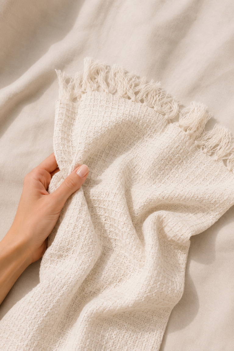 serviette blanche 1